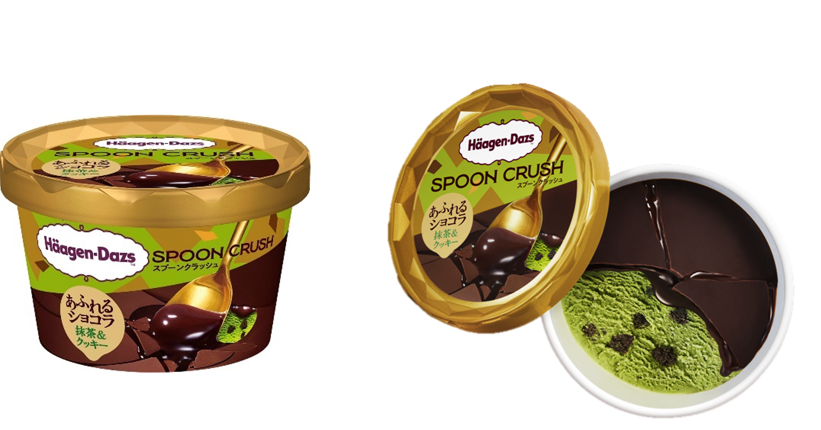 巧克力醬 抹茶＆餅乾